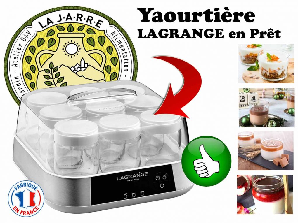 Yaourtière Fromagère LAGRANGE en prêt